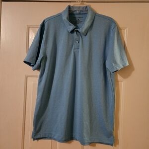 Doc & Amelia Blue Size Medium 2 Button Polo Shirt